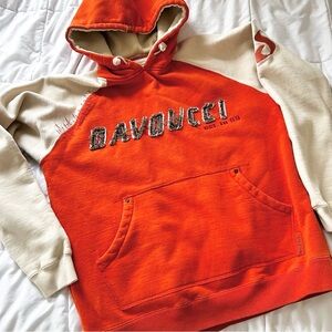 Vintage Y2K Davoucci hoodie sweatshirt hip hop classic